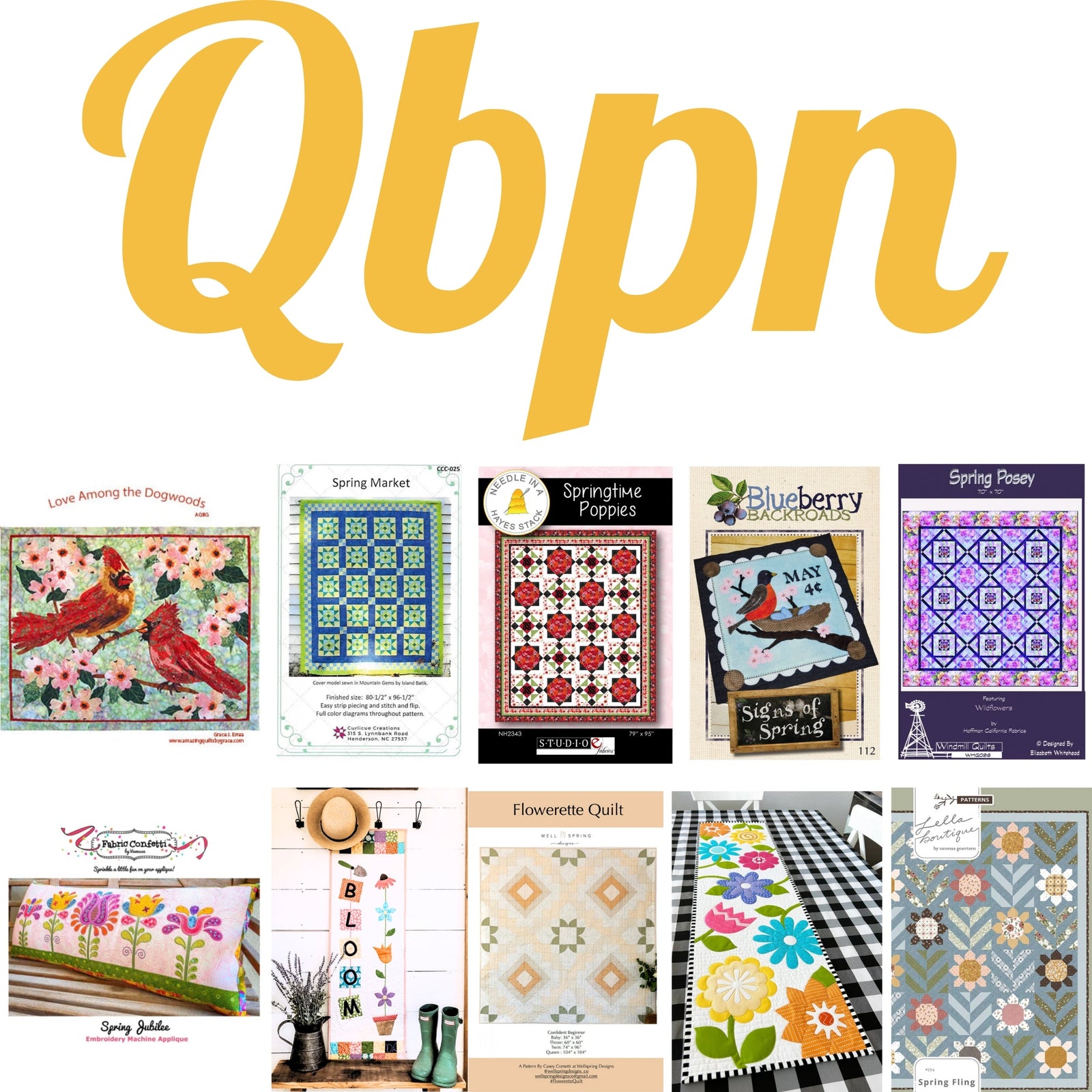 QBPN Spring Quilt Patterns