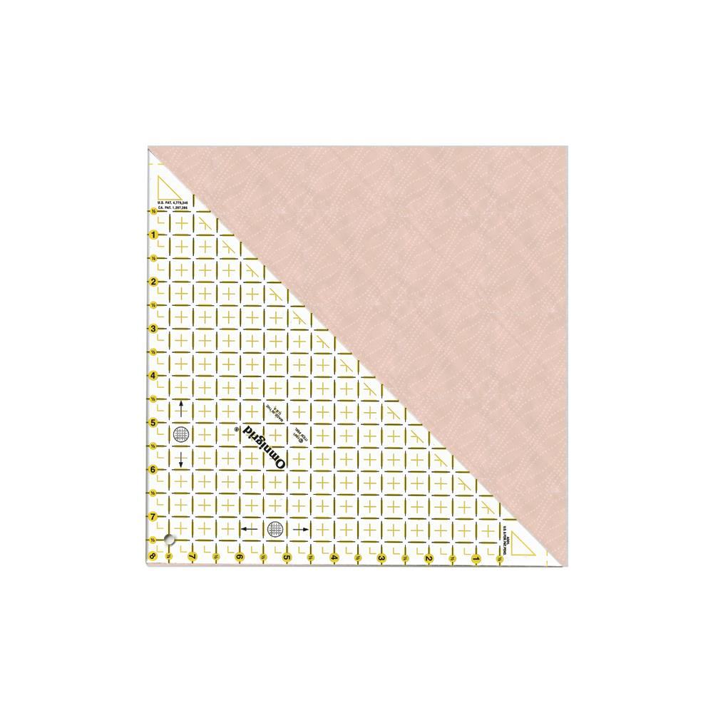 Omnigrid Half Square Triangle Ruler 8" by Omnigrid