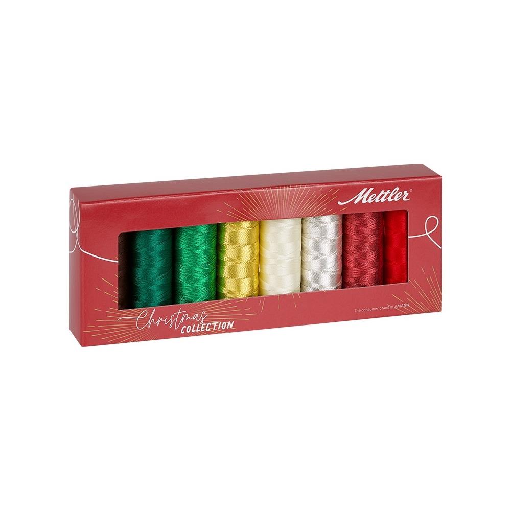 Mettler Poly Sheen and Metallic Thread Kit 8/Pkg