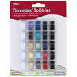 Allary Threaded Bobbins 50yd Each 25/Pkg by Allary