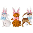 Bucilla Felt Ornaments Applique Kit Set Of 3 Bunny Kitties