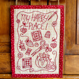 My Happy Place! - Machine Embroidery Downloadable Pattern by Bird Brain Designs
