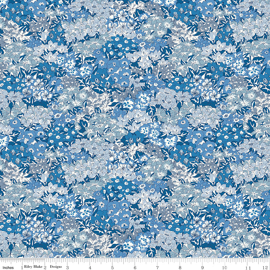 Liberty Wisely Grove F Quilt Fabric by Liberty Fabrics