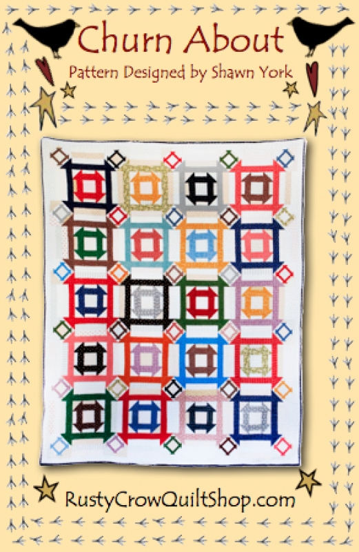 Churn About Quilt Pattern