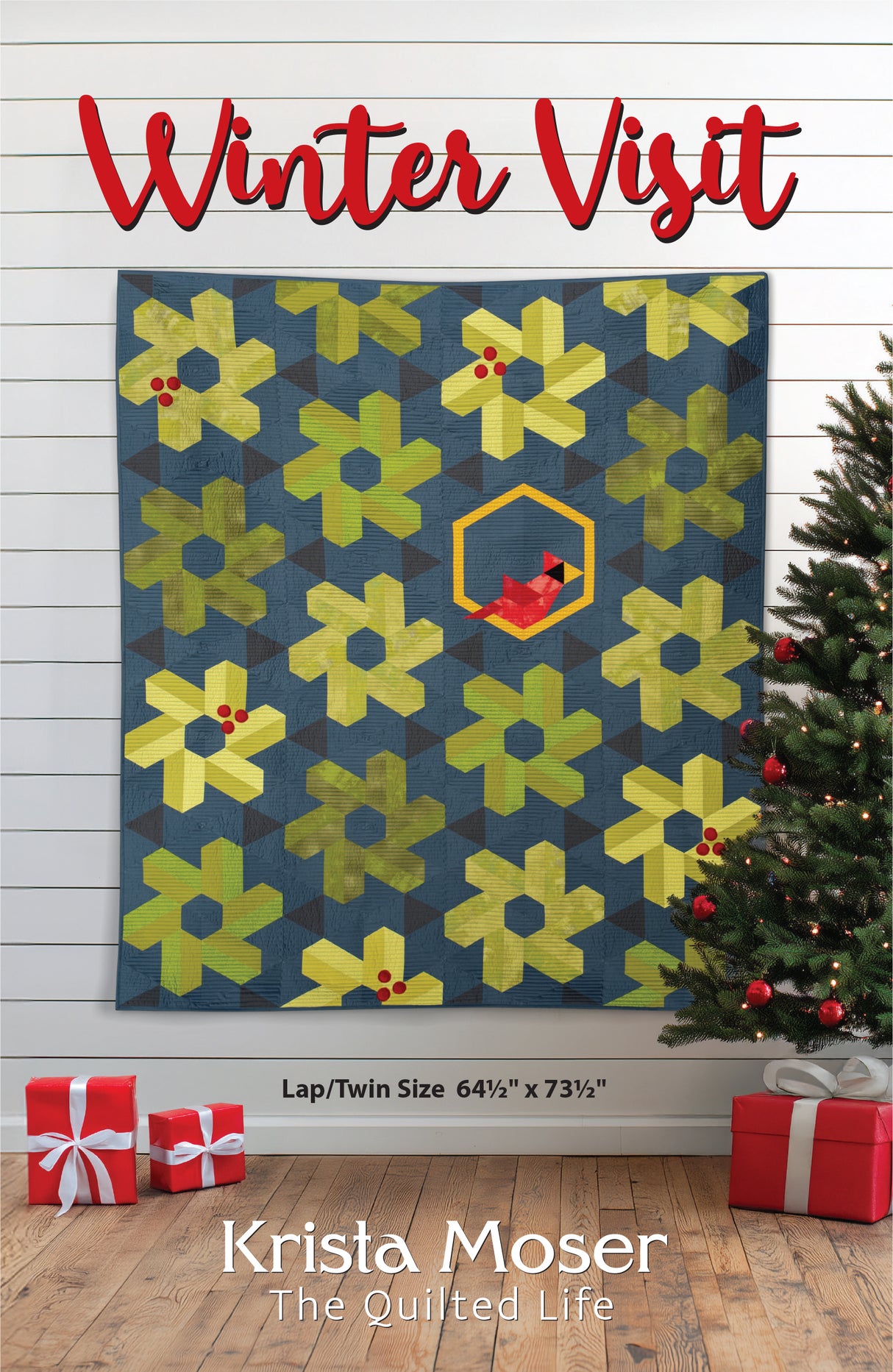 Winter Visit Downloadable Pattern by The Quilted Life