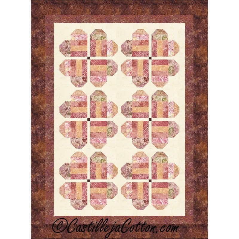 Heart Posies Downloadable Pattern By Castilleja Cotton