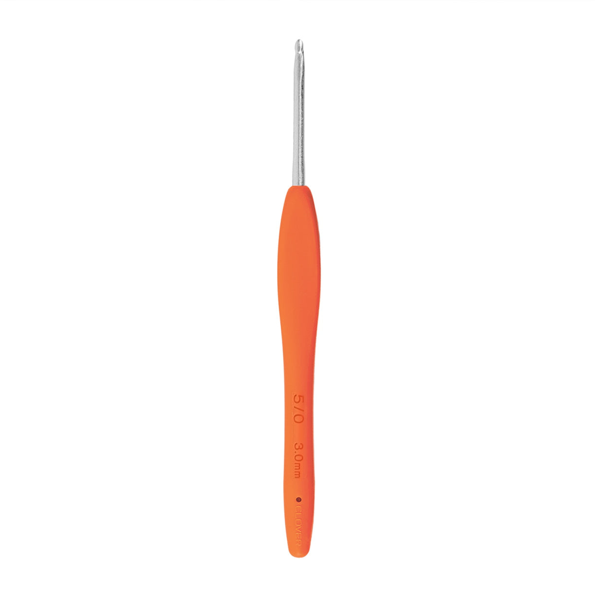 Back of the Amour Crochet Hook 5/0 (3.00 mm) by Clover Needlecraft