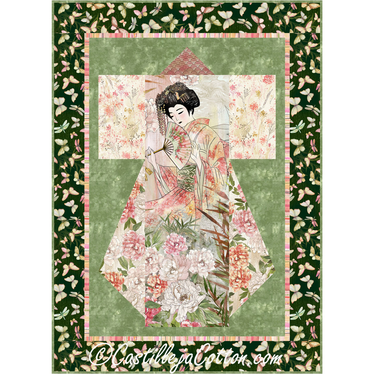 Jewel Kimono Downloadable Pattern By Castilleja Cotton