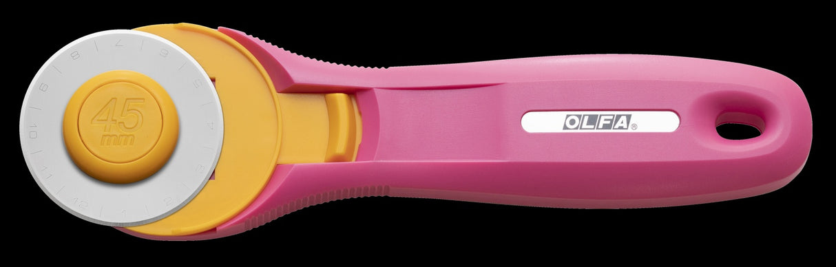 Back of the Olfa Rotary Cutter Craft Set by Olfa