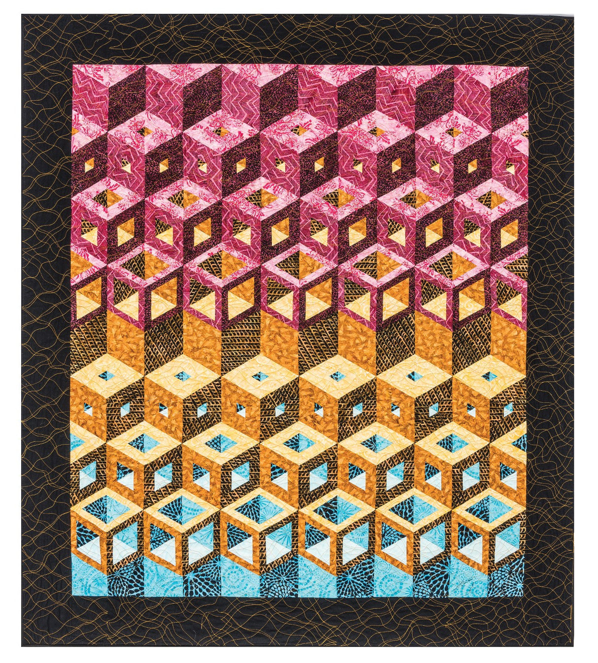3-D Magic! Simple Blocks, Striking Quilts by C & T Publishing