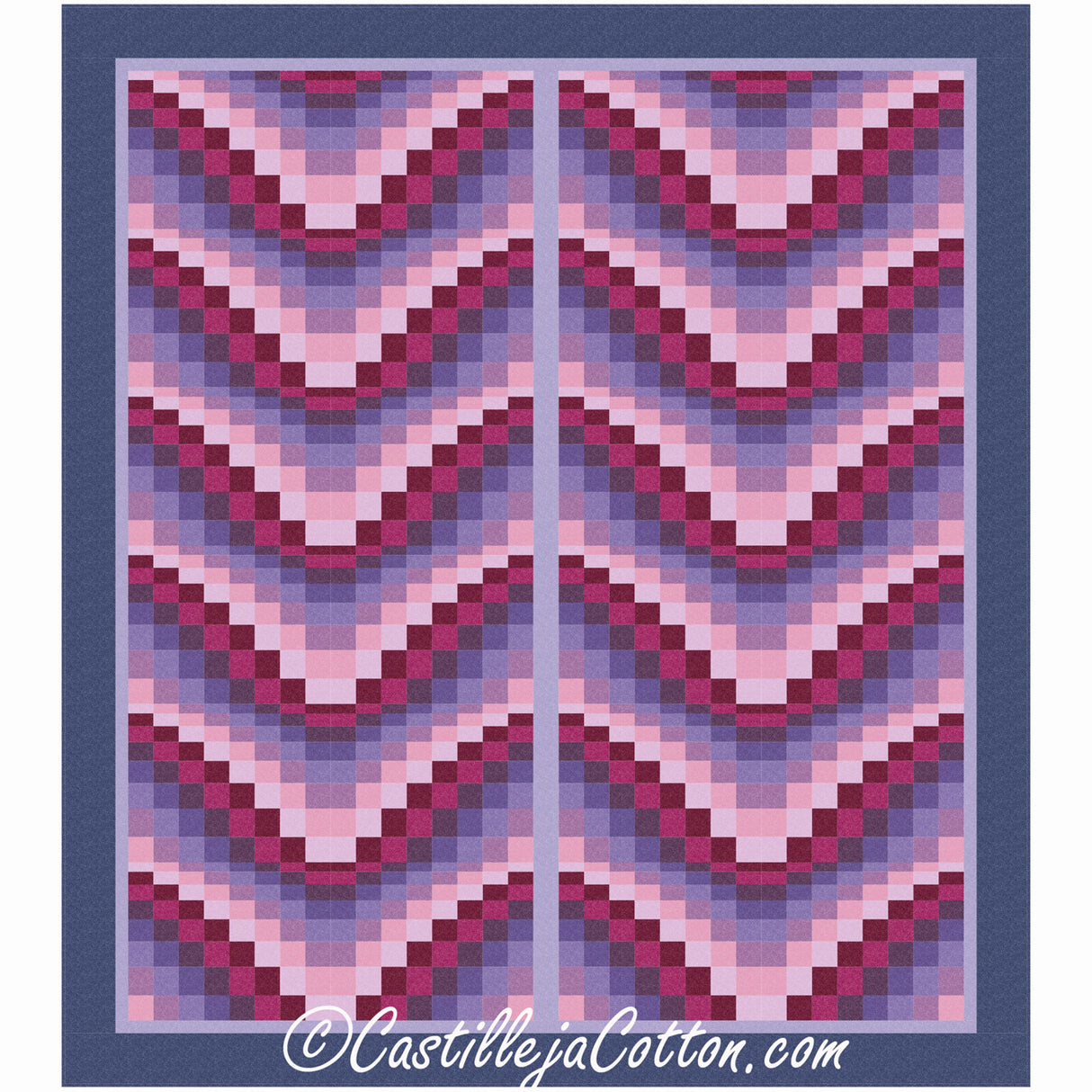 Double Butterfly Wings Downloadable Pattern by Castilleja Cotton