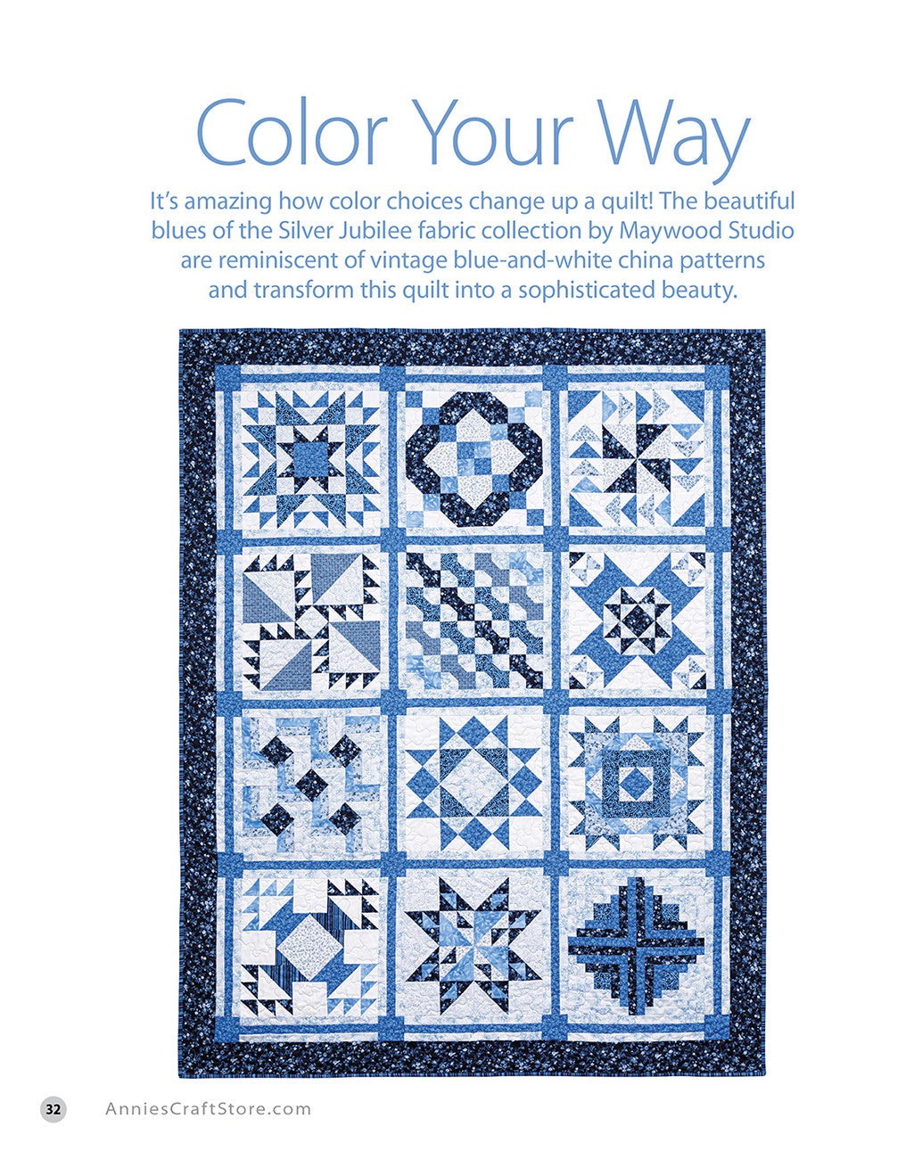 Learn As You Go Stitch the Daydream Sampler and Master Your Quilting Skills by Annie's