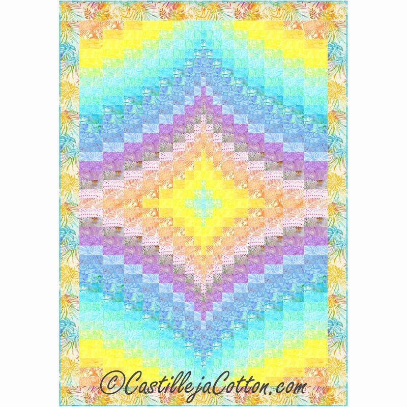 Twin Diamond Wish Downloadable Pattern by Castilleja Cotton