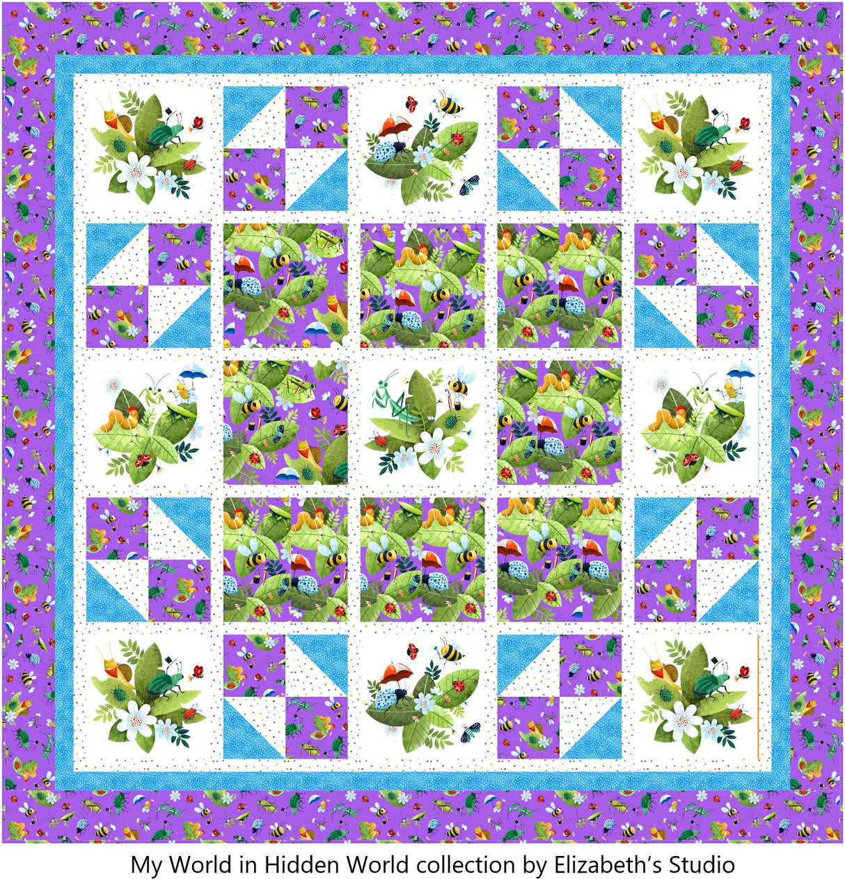 My World Downloadable Pattern by Spool and Bobbin