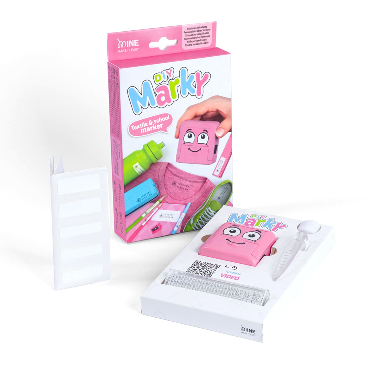 Back of the DIY Marky Rose by Colop USA