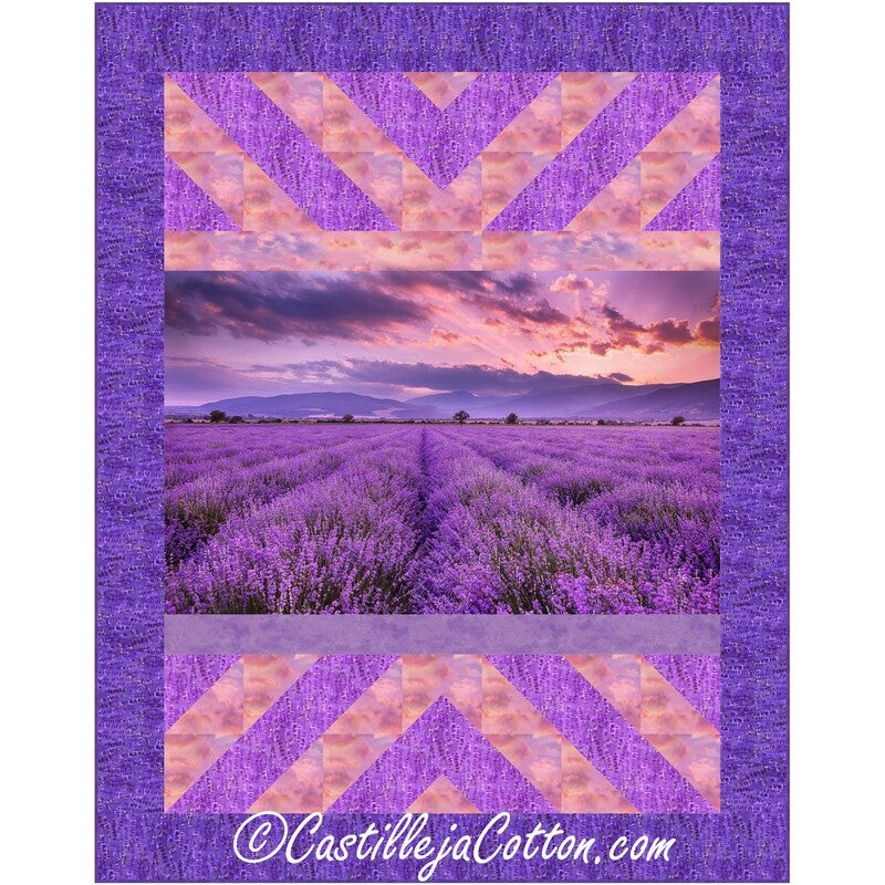 Lavender Fields Downloadable Pattern By Castilleja Cotton