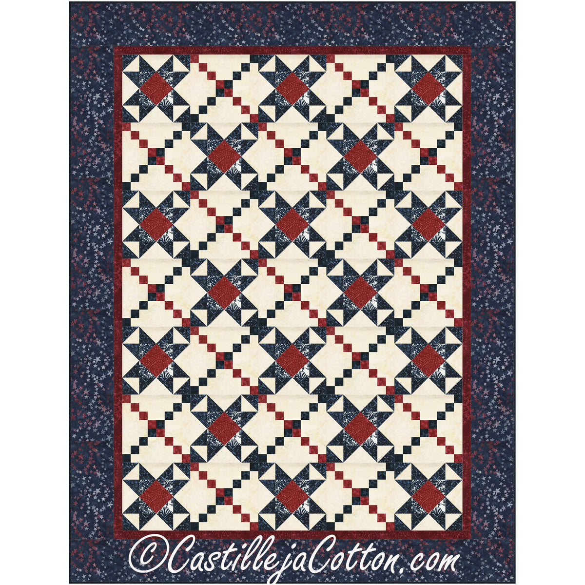 Chained Stars Downloadable Pattern – Quilting Books Patterns and Notions