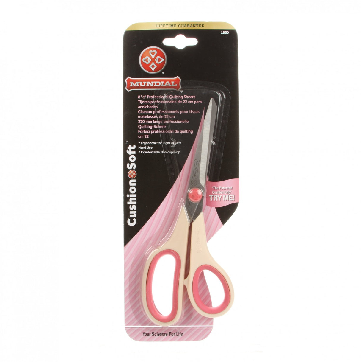 Scissor Quilting Knife Edge 8 1/2in by Mundial