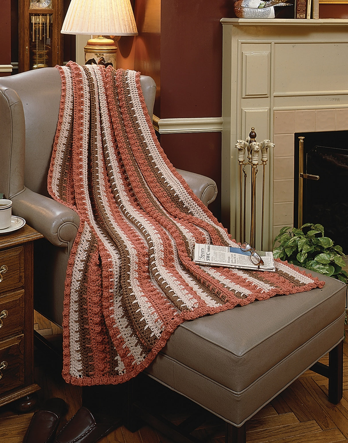 Back of the Retro Stitch Crochet by Leisure Arts