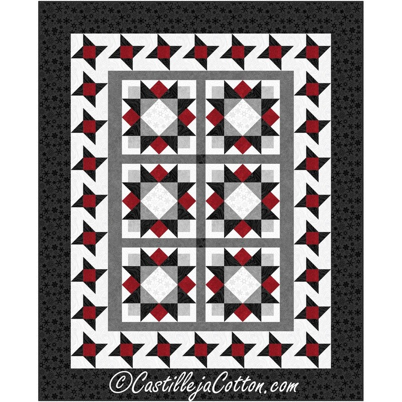 Friendship Stars Downloadable Pattern by Castilleja Cotton