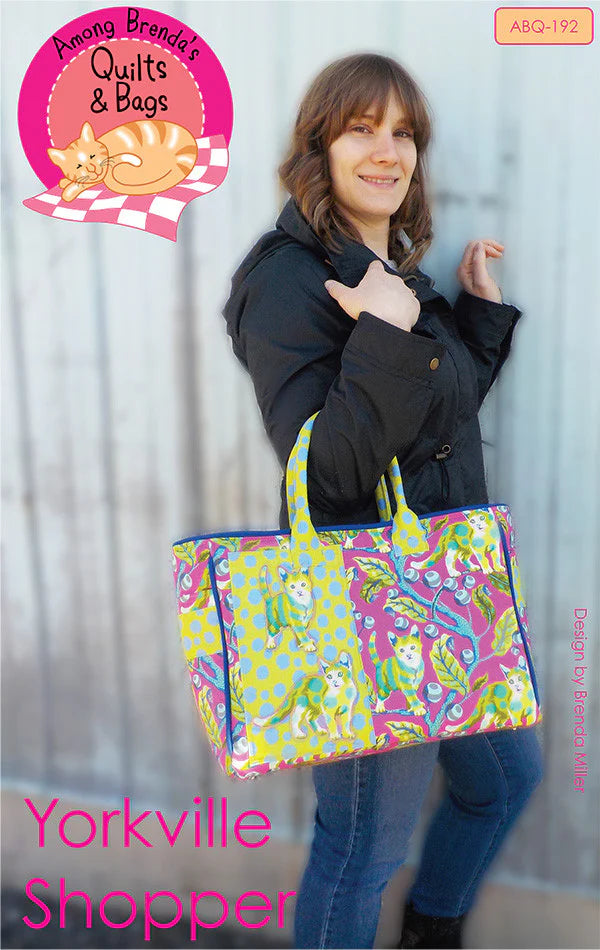Yorkville Shopper by Among Brendas Quilts and Bags