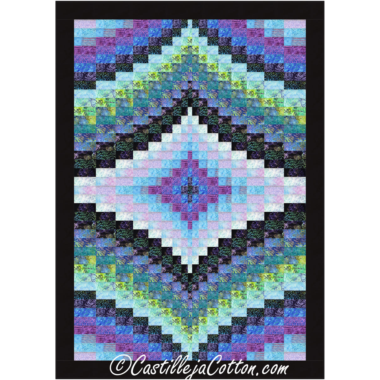 Twin Diamond Potion Downloadable Pattern by Castilleja Cotton