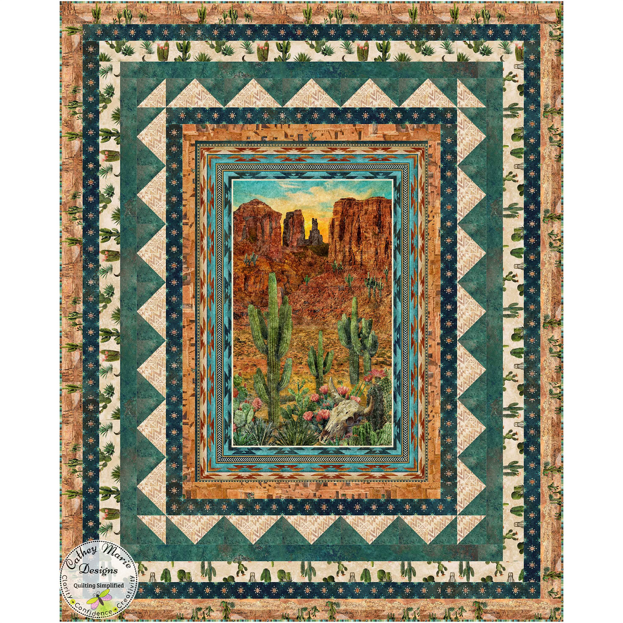 Sedona Spirit Downloadable Pattern by Cathey Marie Designs