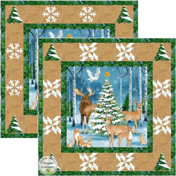A Woodland Christmas Downloadable Pattern by Cathey Marie Designs