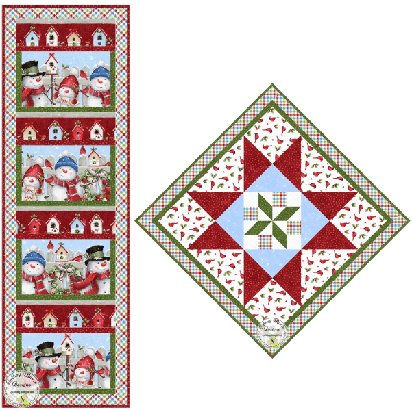 Winter Welcome Card Holder Downloadable Pattern by Cathey Marie Designs