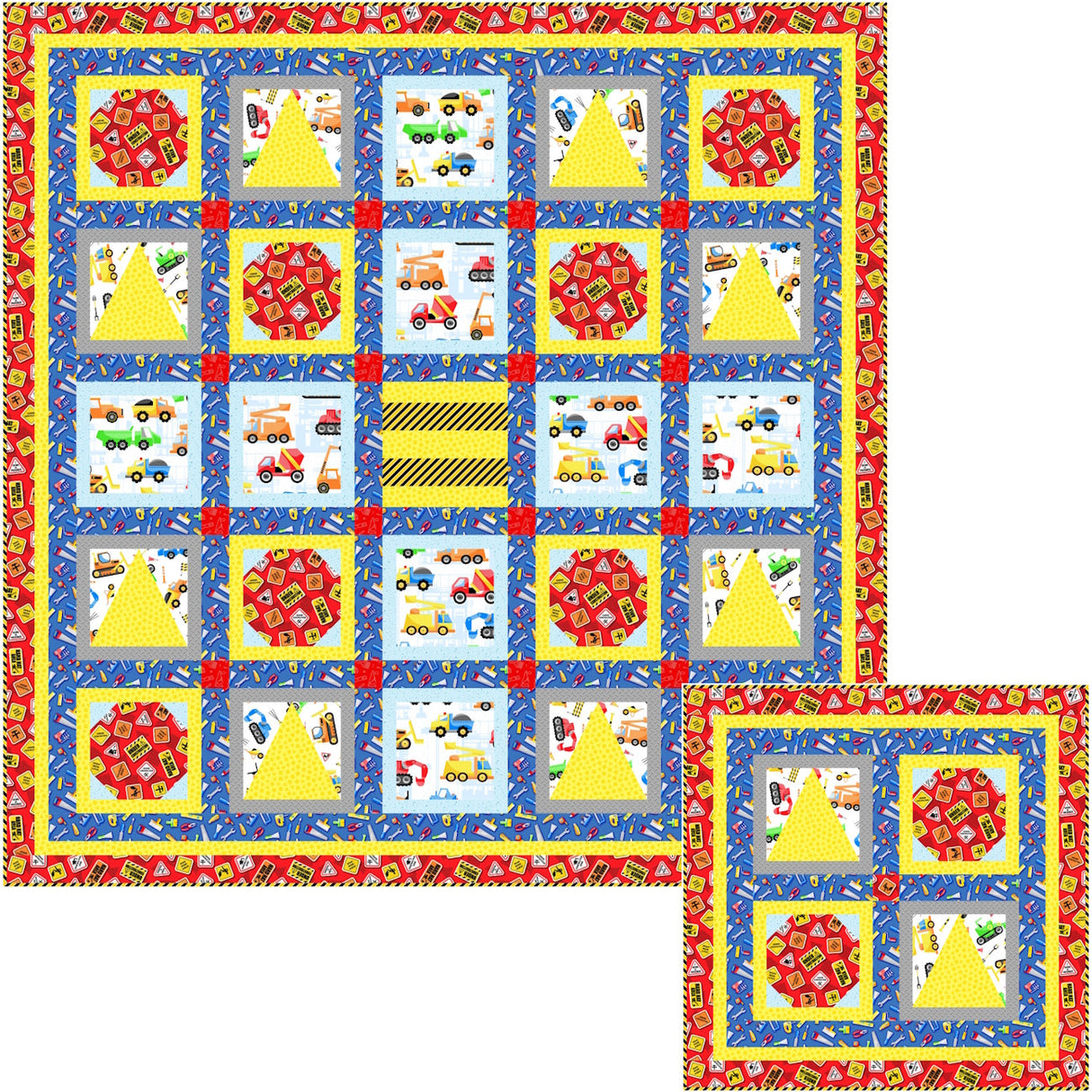 Construction Kids Downloadable Pattern by Cathey Marie Designs