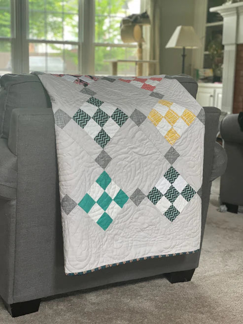 Checkers Quilt Pattern by Meadow Mist Designs