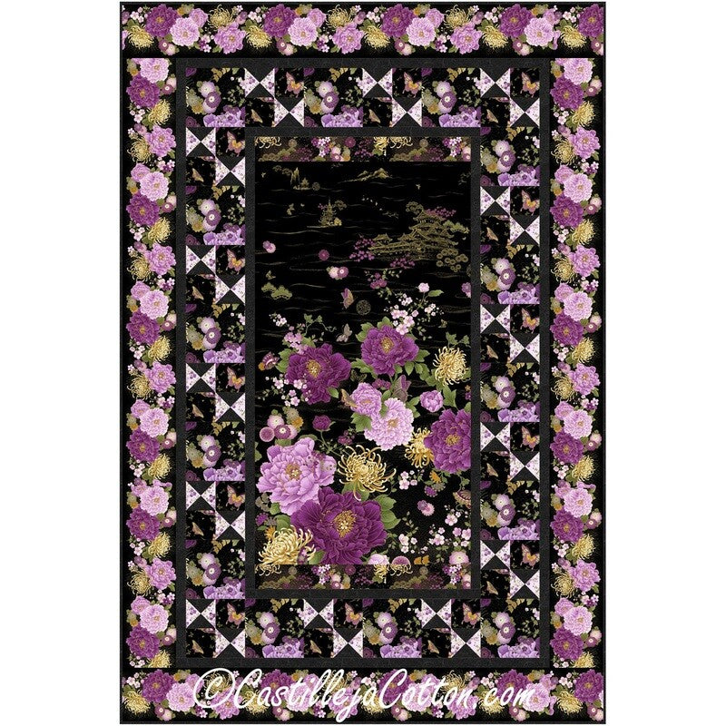 Majestic Bouquet Downloadable Pattern By Castilleja Cotton