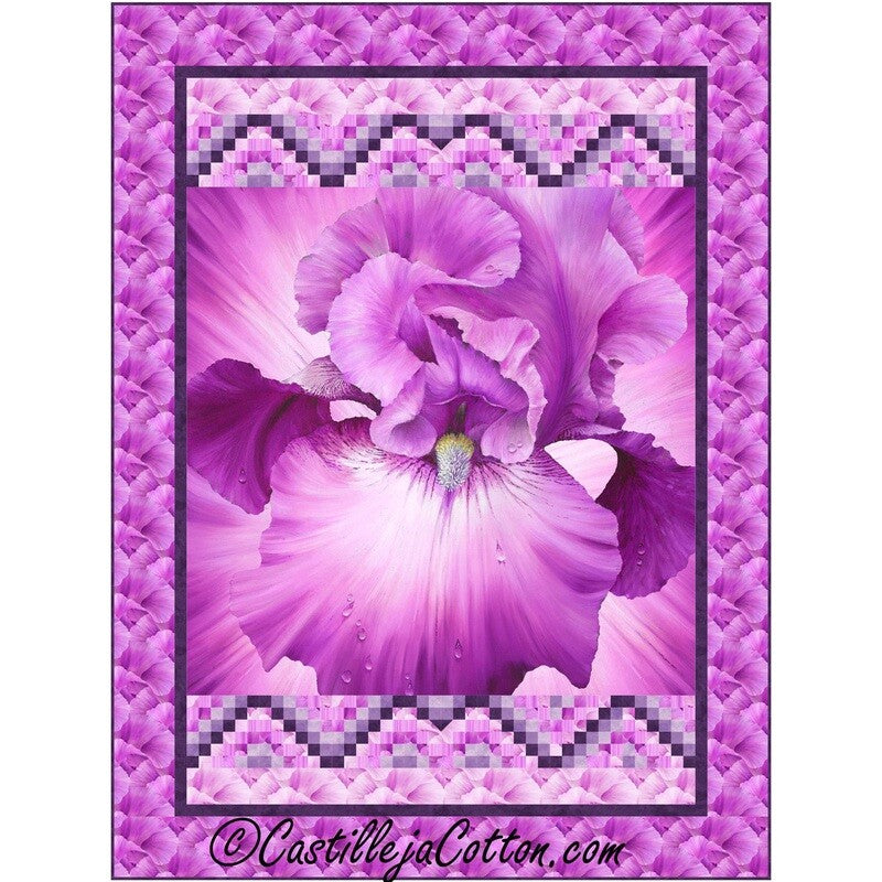 Lush Orchid Downloadable Pattern By Castilleja Cotton