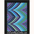 Bargello Peaks Utopia Downloadable Pattern By Castilleja Cotton