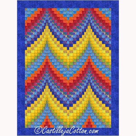 Bargello Melody Downloadable Pattern by Castilleja Cotton