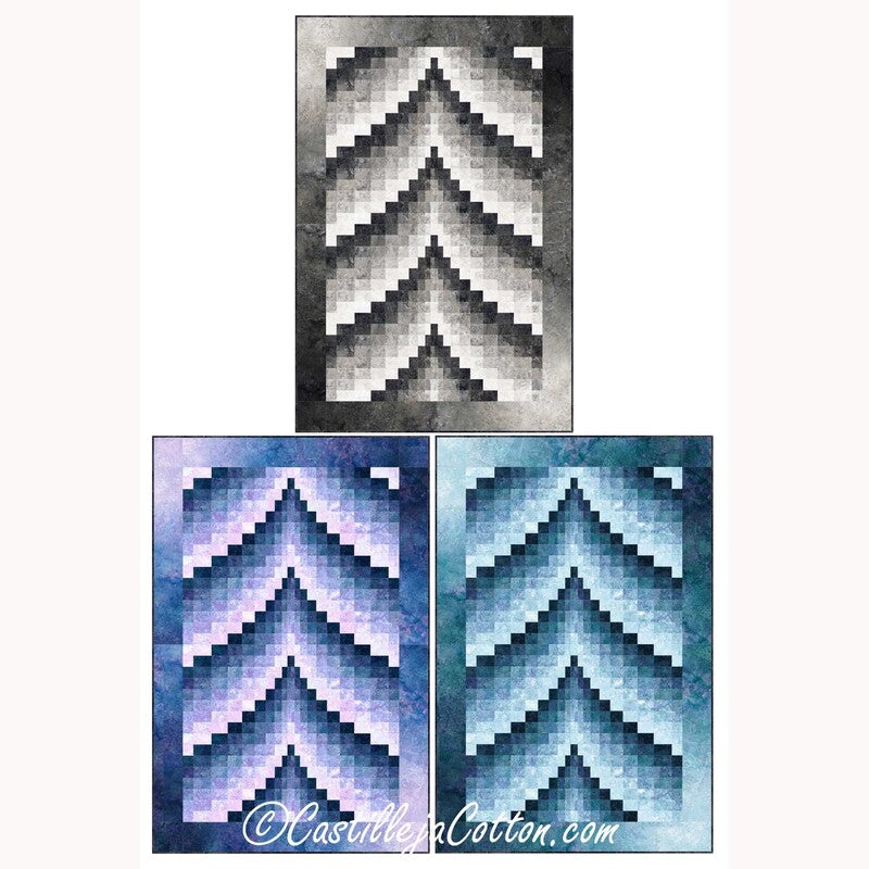 Rising Mountains Downloadable Pattern By Castilleja Cotton