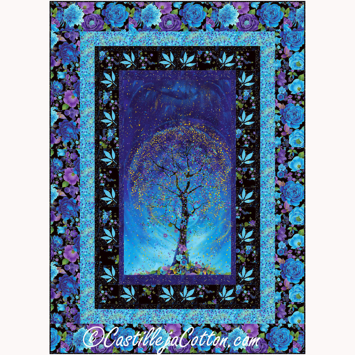Wisdom Tree Downloadable Pattern by Castilleja Cotton