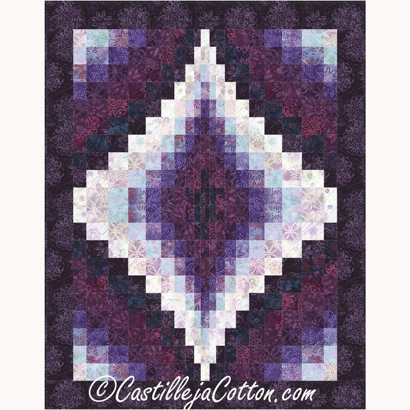 Bargello Jewel Downloadable Pattern By Castilleja Cotton