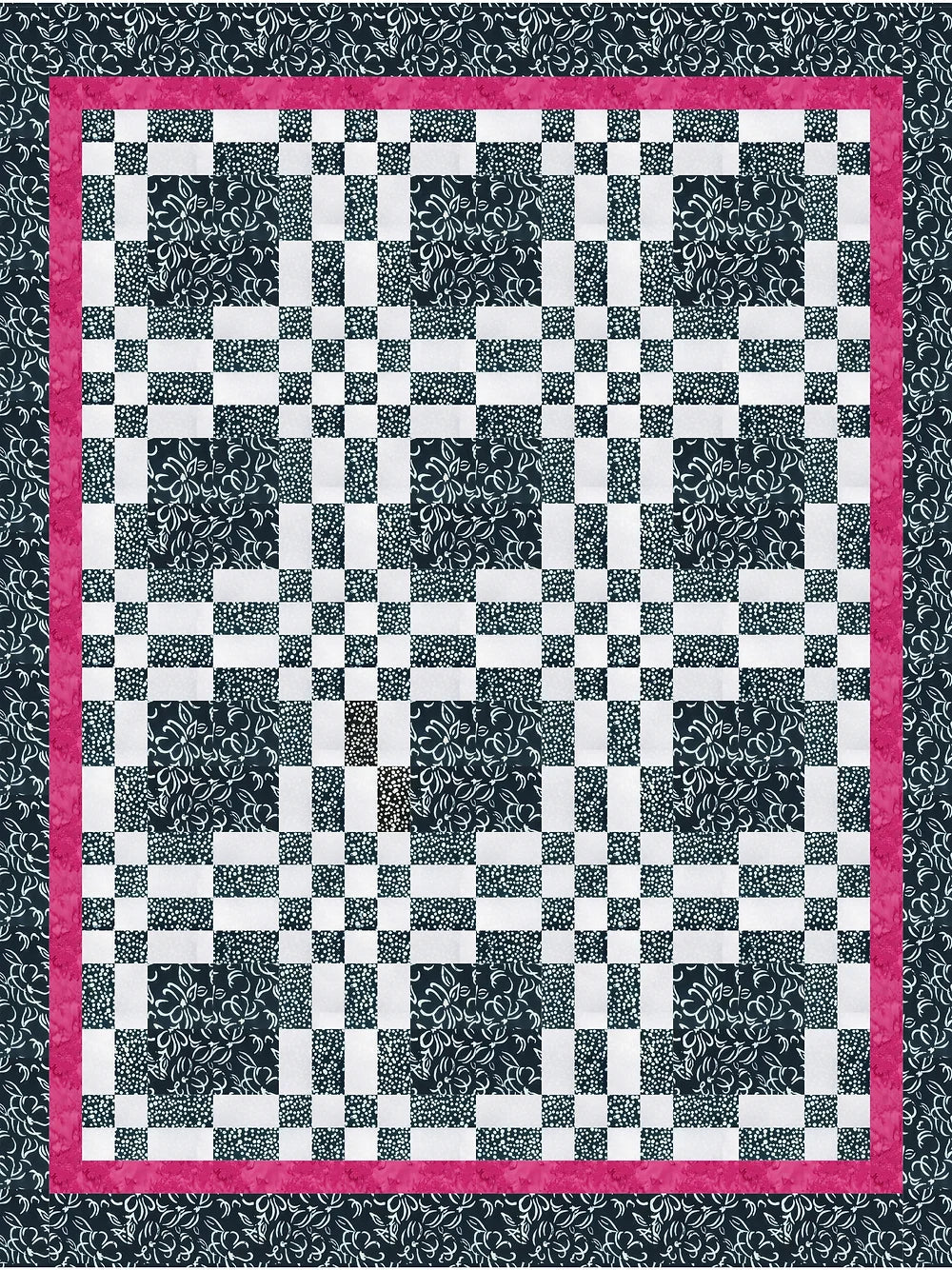 Four Square Quilt Pattern by Quilting Renditions