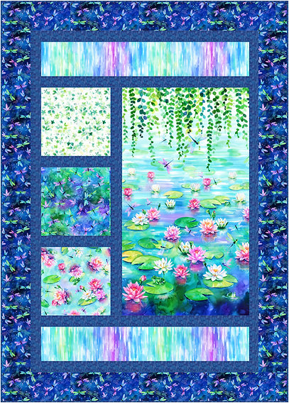 Window Boxes Quilt Pattern by Quilting Renditions