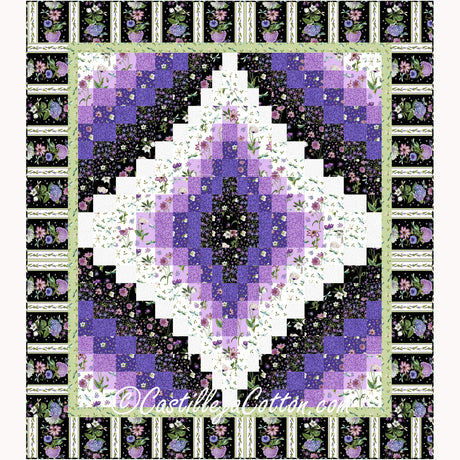 Bargello Jewel Queen Downloadable Pattern by Castilleja Cotton
