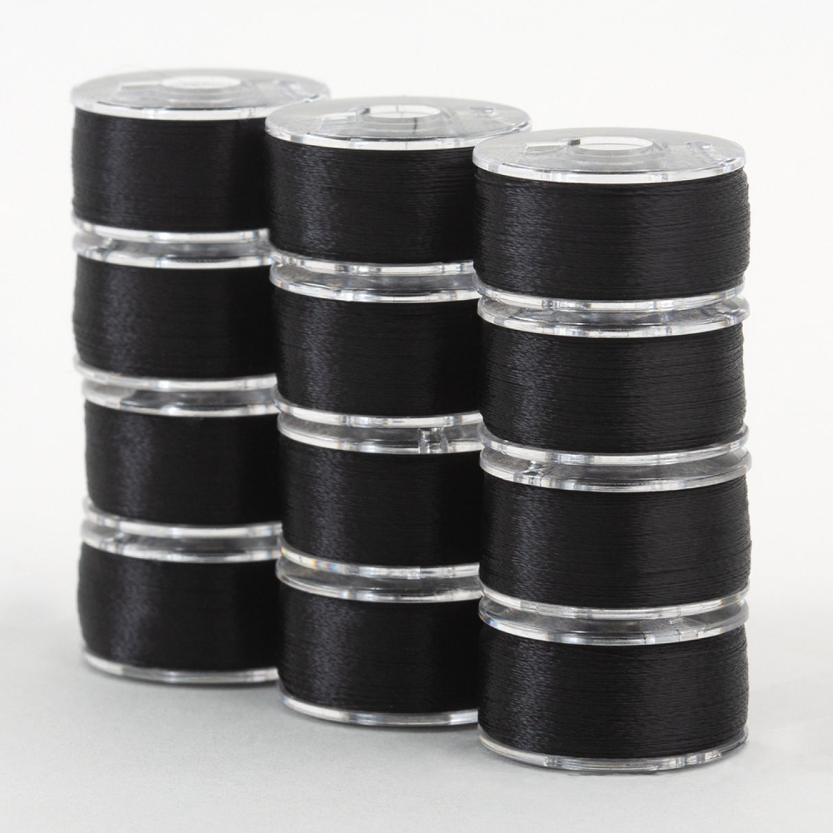SuperBobs Polyester Bobbin 12pk Class 15 Black