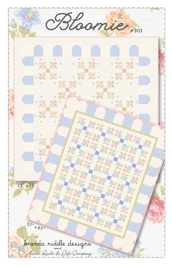 Bloomie Quilt Pattern by Brenda Riddle Designs