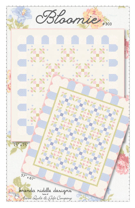 Bloomie Quilt Pattern by Brenda Riddle Designs