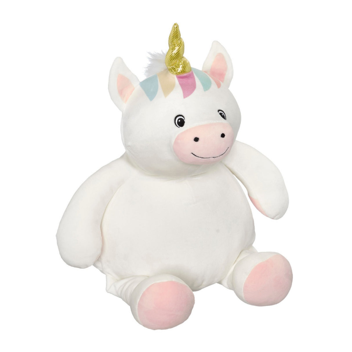 Unicorn Squishy Buddy 16in by Embroider Buddy