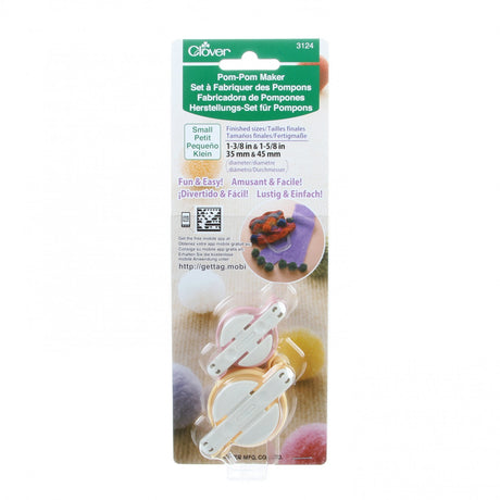 Clover Small Pom Pom Maker by Clover Needlecraft