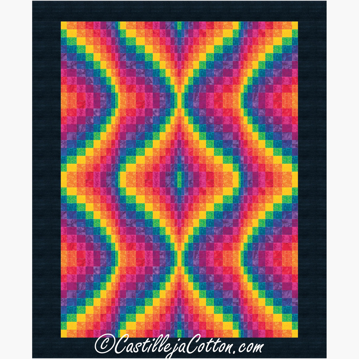 Echoing Hourglass Downloadable Pattern by Castilleja Cotton