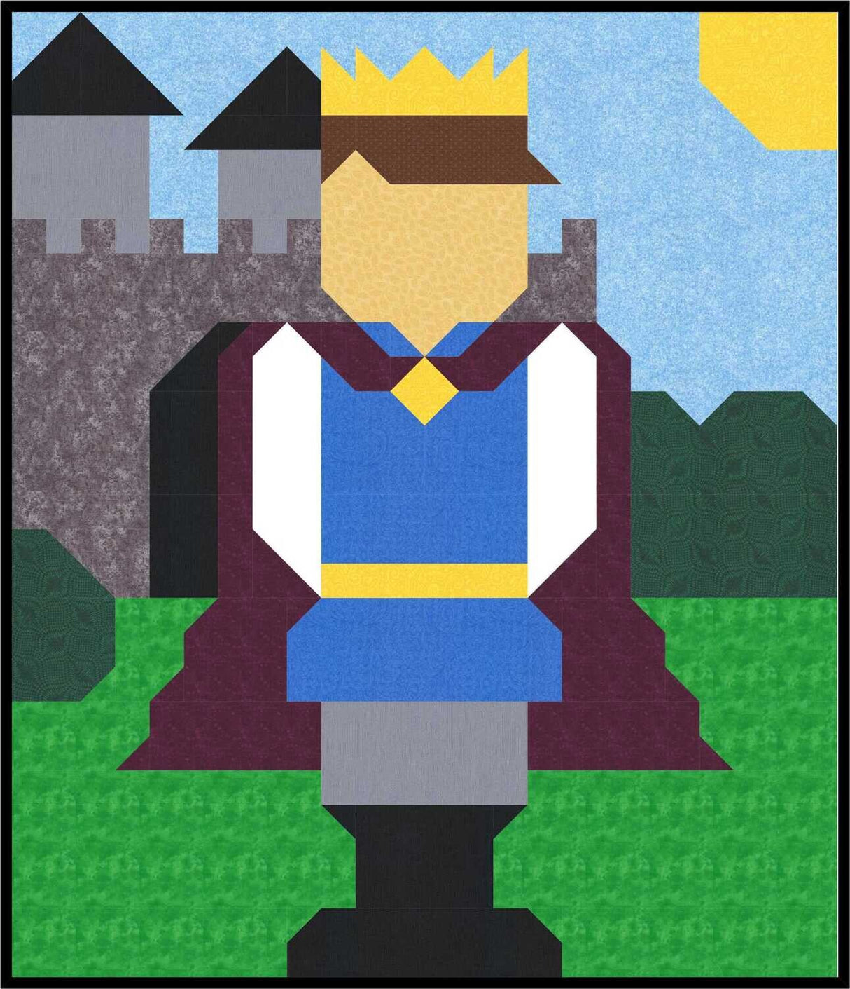 Prince Quilt Pattern by Counted Quilts