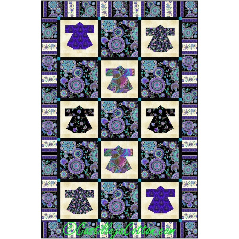 Empress Kimonos Downloadable Pattern By Castilleja Cotton