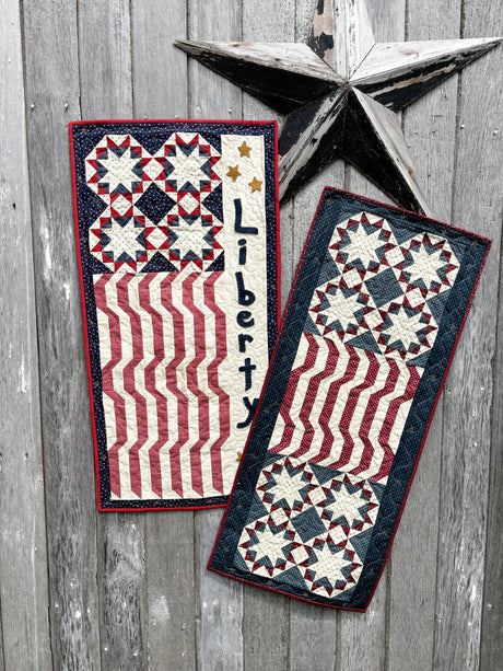 Star Spangled Downloadable Pattern by Snuggles Quilts
